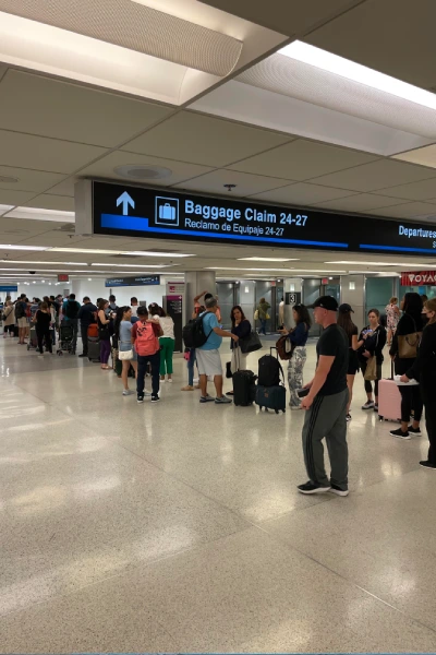 Miami airport Baggage Claim
